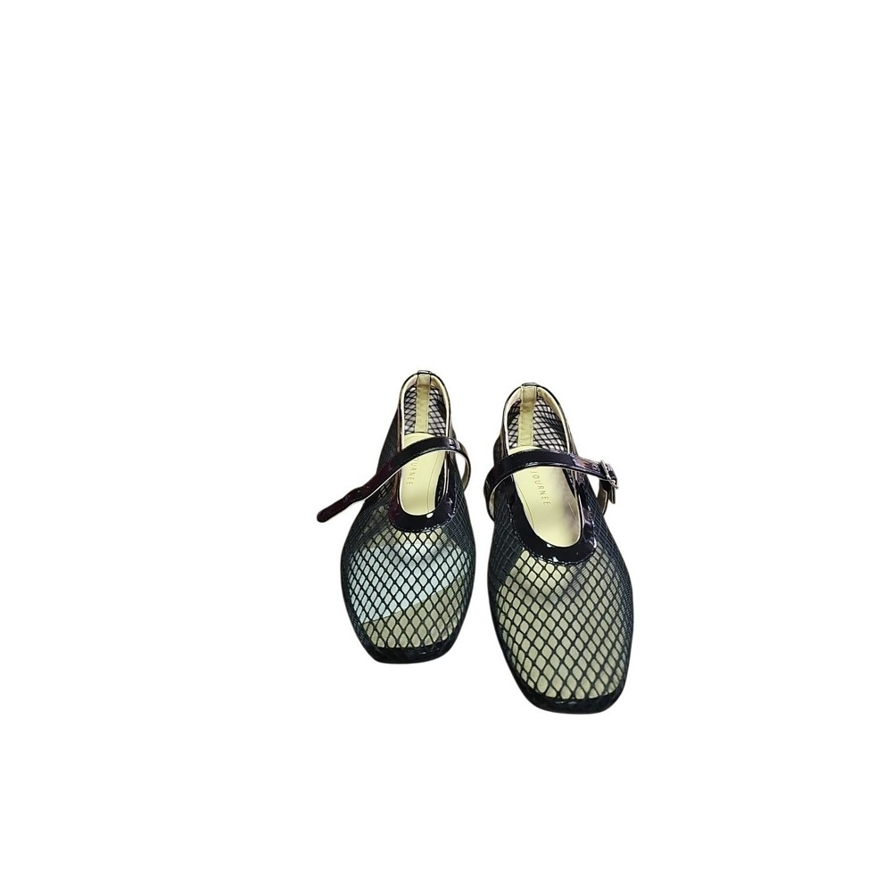 Journee Women's Casha Mesh Dress Flats, Black Size 10M‎ New